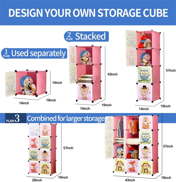 plastic wardrobe